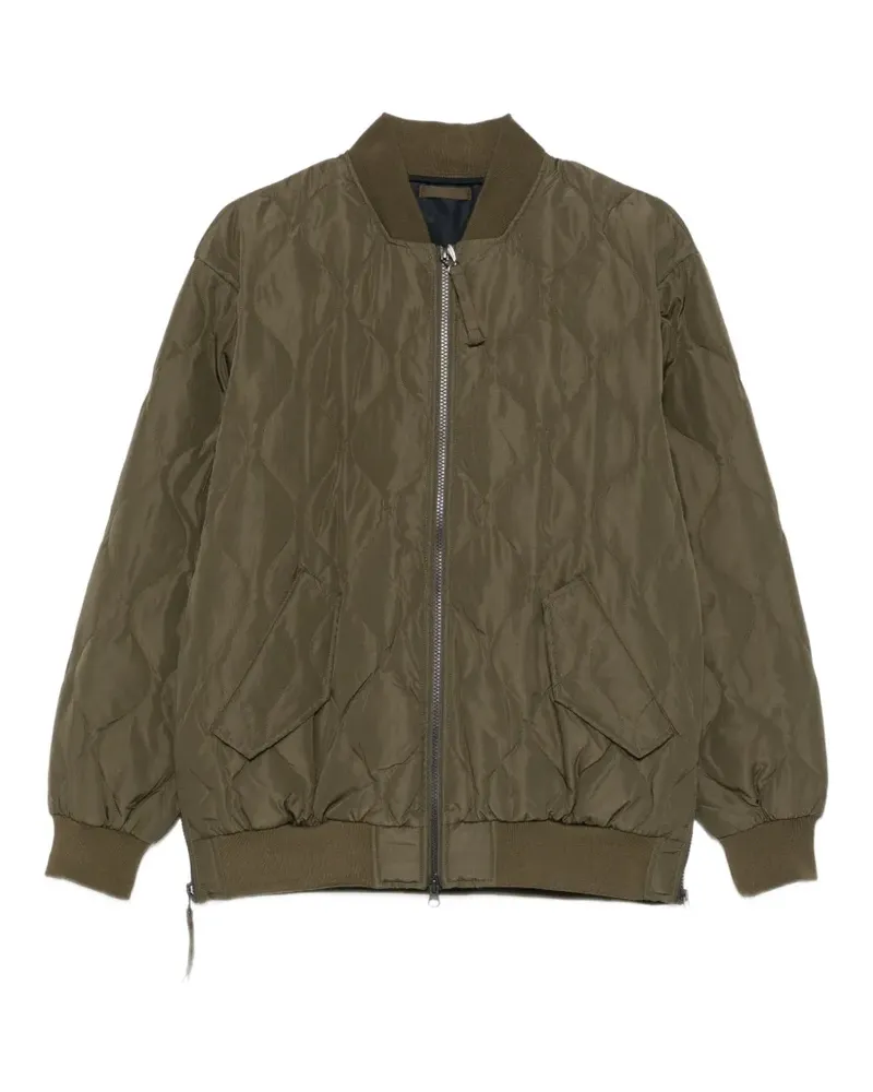 TAION quilted ripstop jacket - Grün Grün