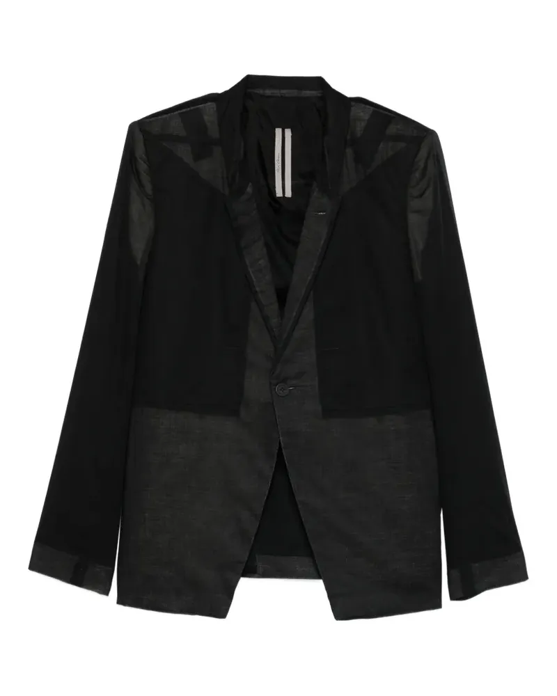 Rick Owens Fogpocket blazer - Schwarz Schwarz