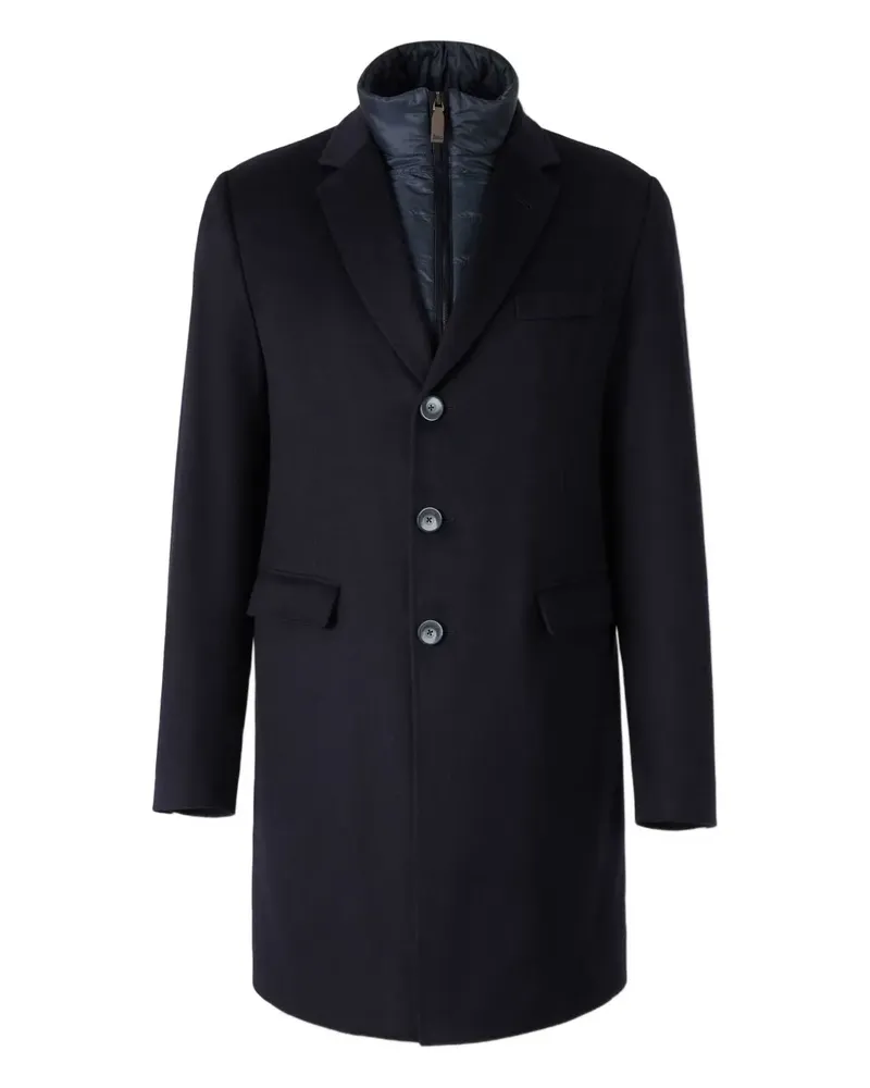 Herno Mantel mit abnehmbarem Futter - Blau Blau