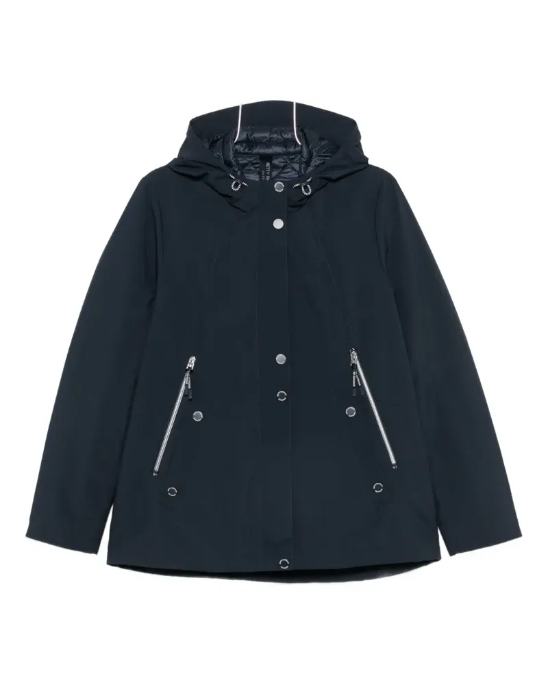 Betty Barclay hooded zip-fastening jacket - Blau Blau
