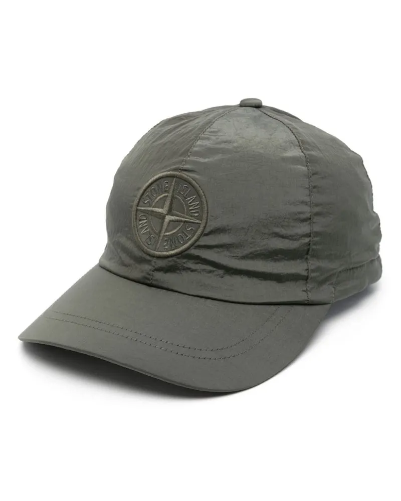 Stone Island Baseballkappe mit Kompass-Patch Grün