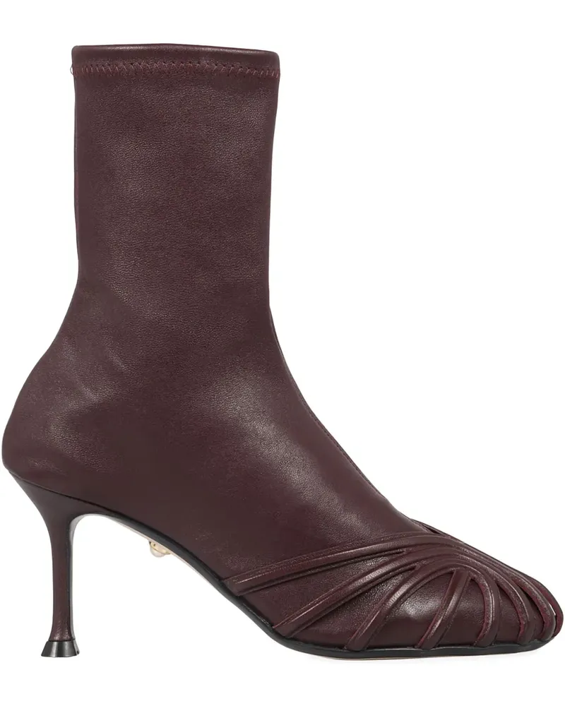 Alevì 95mm Iman leather-cage ankle boots - Rot Rot