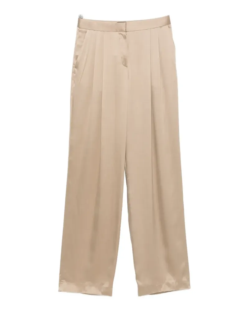 Tom Ford pleated-design trousers - Nude Nude