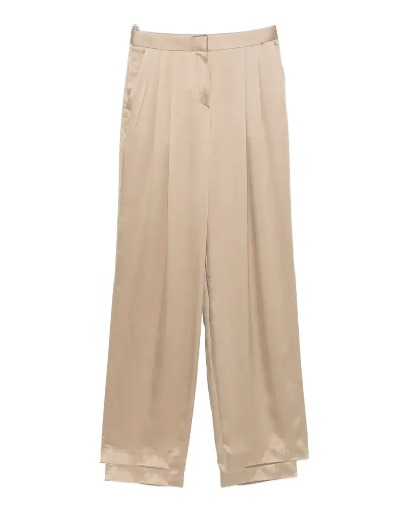 Tom Ford pleated-design trousers - Nude Nude