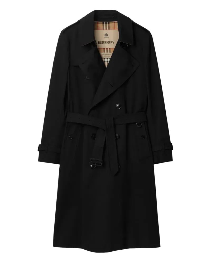 Burberry Trenchcoat mit Gürtel - Schwarz Schwarz