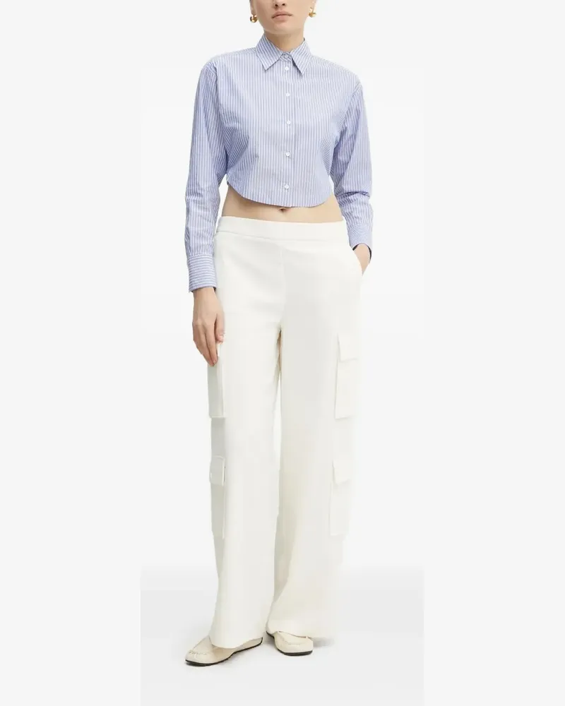 HUGO BOSS Gestreiftes Hemd - Blau Blau