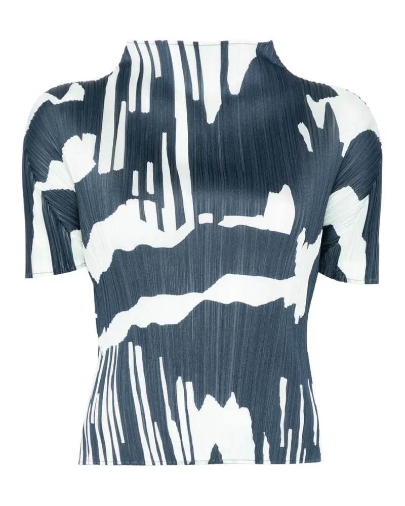 Issey Miyake Refraction Oberteil - Blau Blau
