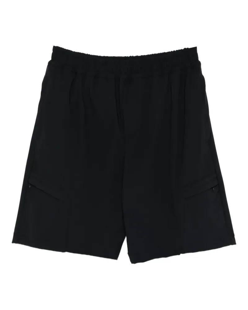 Eleventy Shorts mit Stretchbund - Schwarz Schwarz