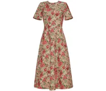 Ausgestelltes Eloise Kleid mit Blumen-Print