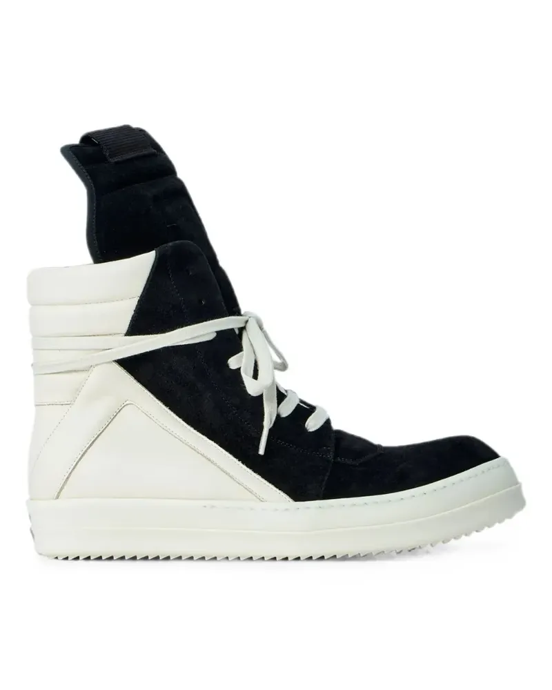 Rick Owens Geobasket Stiefel mit Einsätzen - Schwarz Schwarz