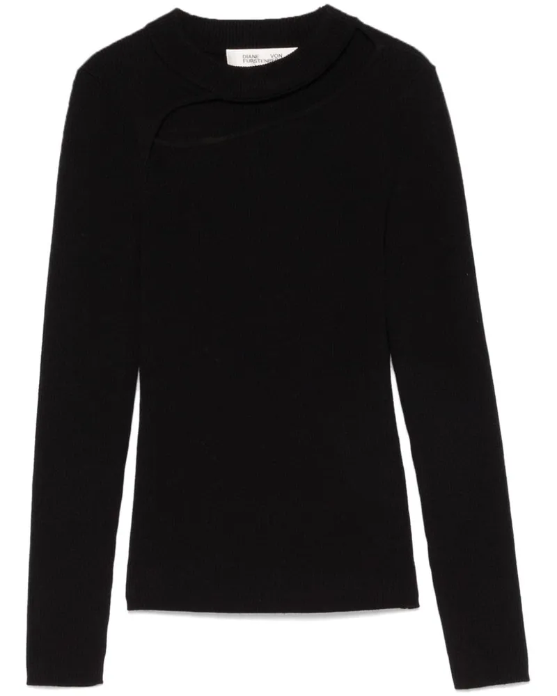 Diane von Furstenberg Barton Pullover - Schwarz Schwarz
