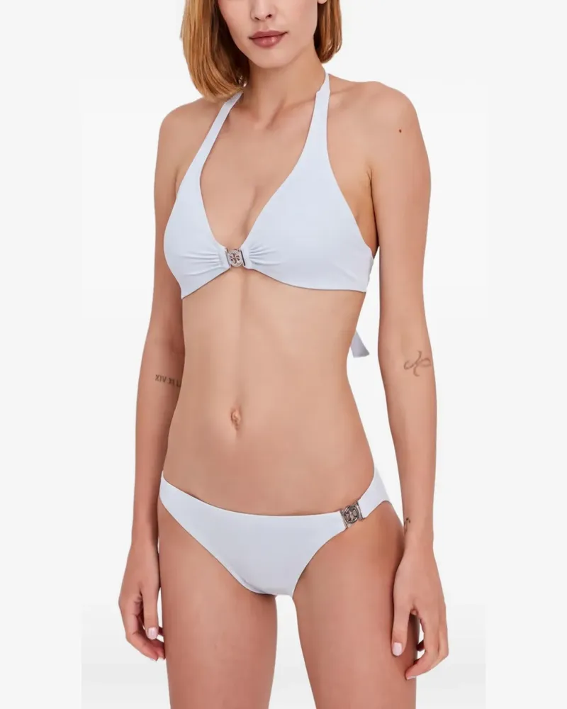 Tory Burch Bikini mit Logo-Schild - Blau Blau