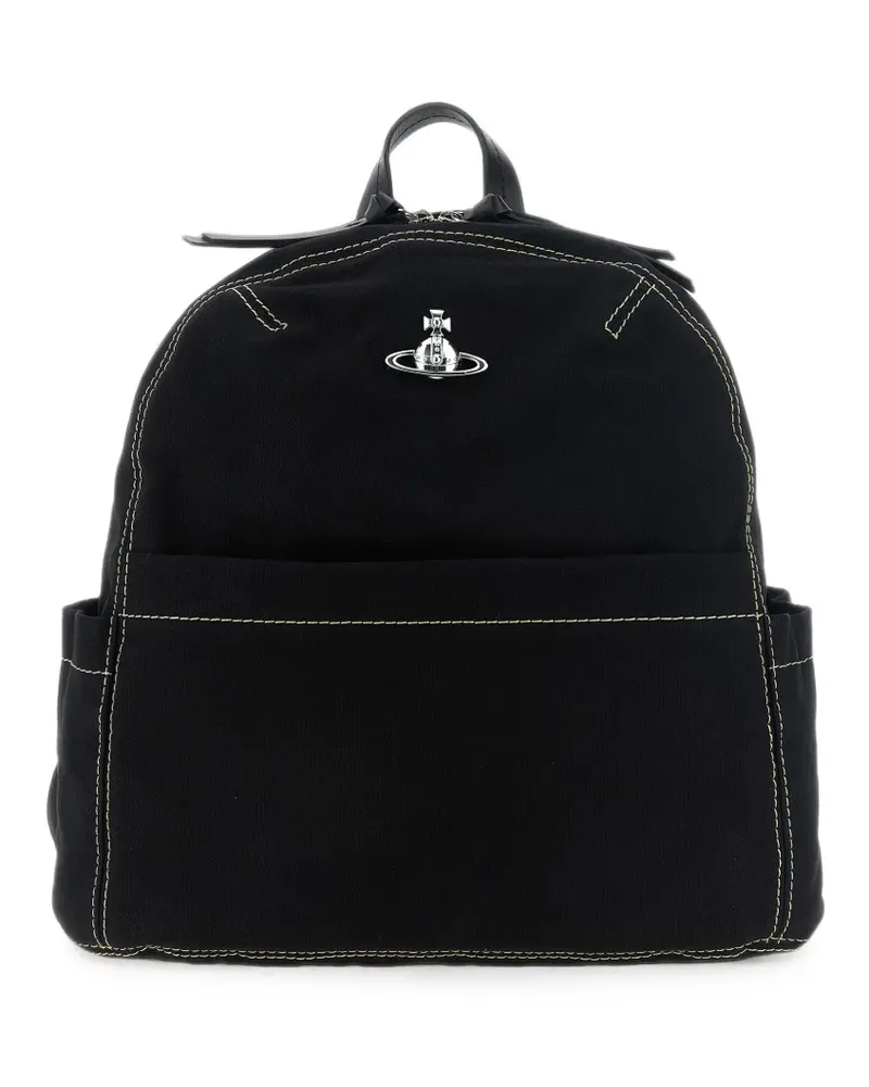 Vivienne Westwood George Orb backpack - Schwarz Schwarz