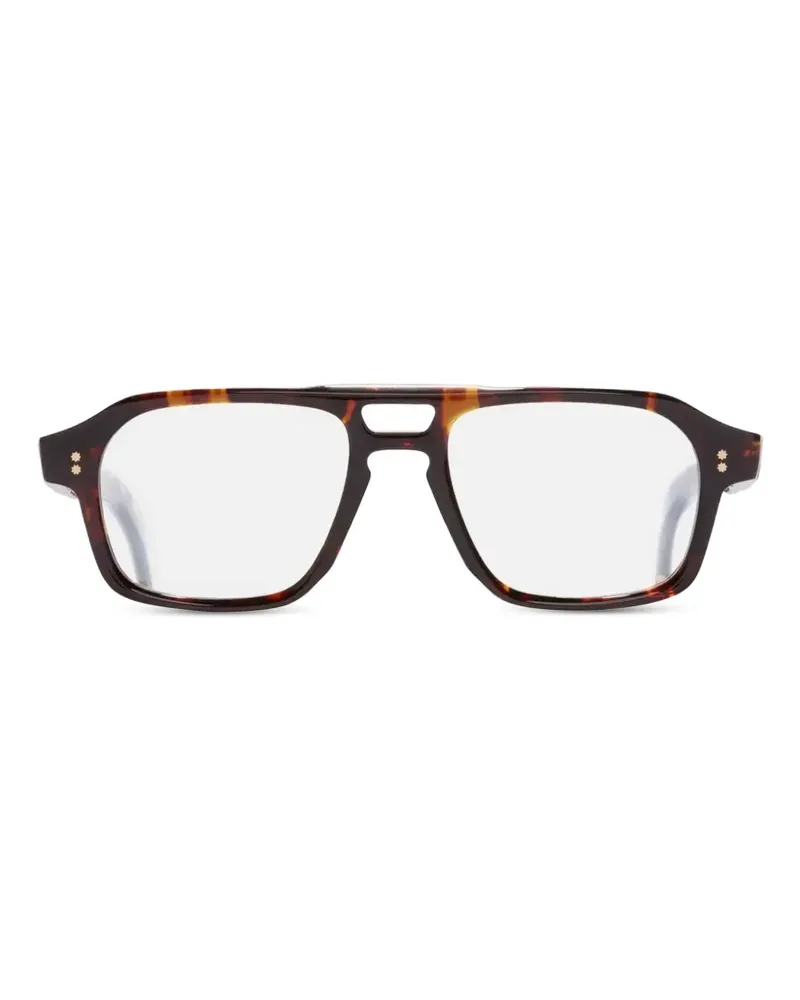 Cutler and Gross GR15 pilot-frame glasses - Braun Braun