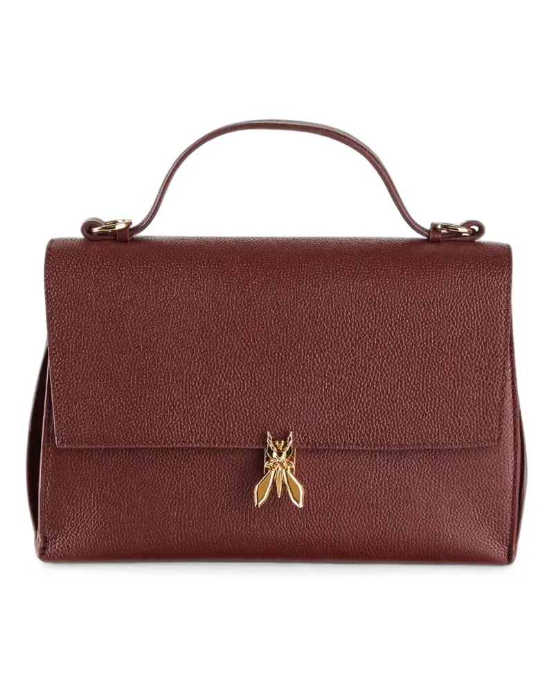 Patrizia Pepe Rucksack mit Fly-Schild - Rot Rot