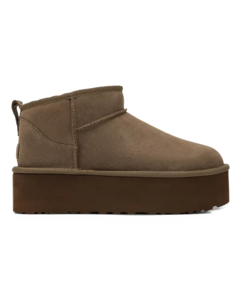 UGG Classic Ultra Mini platform boots - Braun Braun