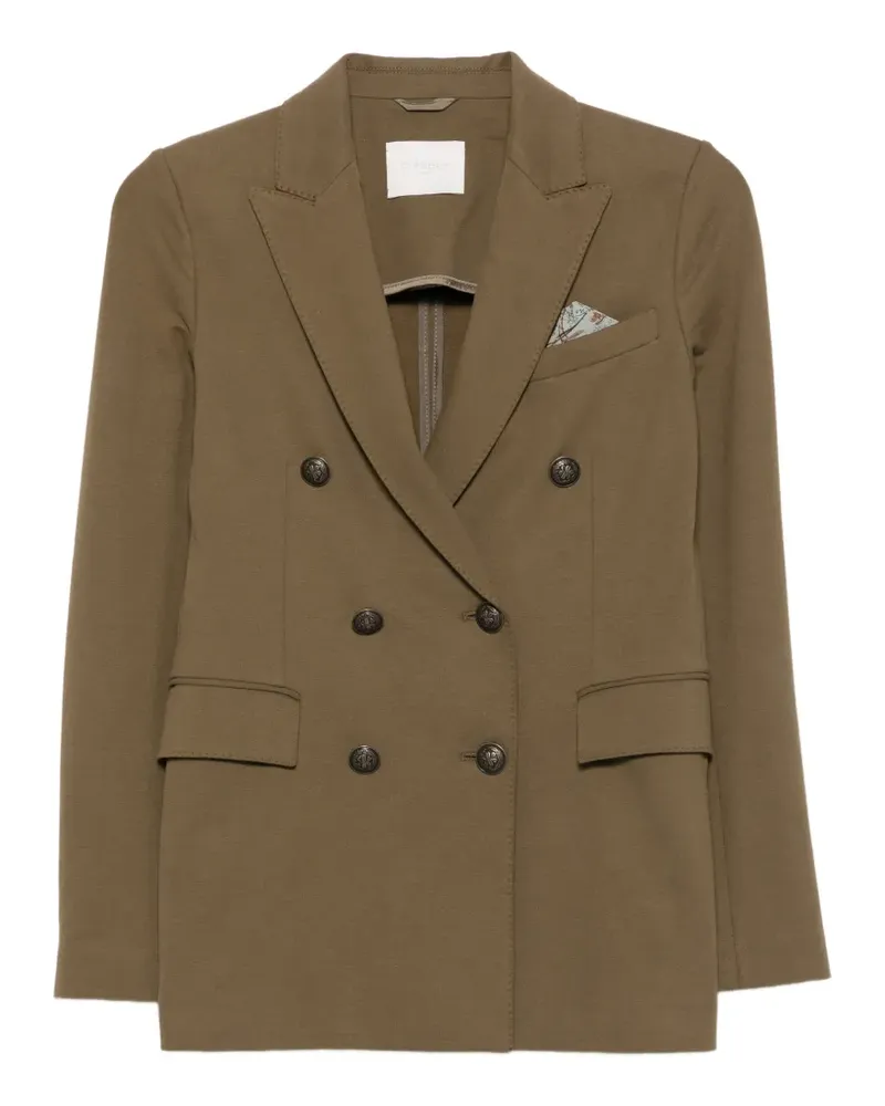 CIRCOLO 1901 Doppelreihiger Blazer - Grün Grün