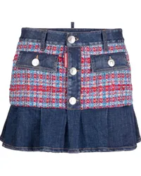 Dsquared2 Klassischer Minirock Blau