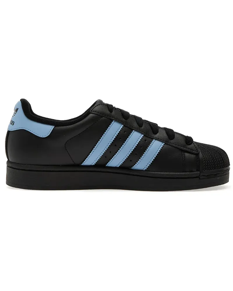 adidas Superstar II Sneakers aus Leder - Schwarz Schwarz