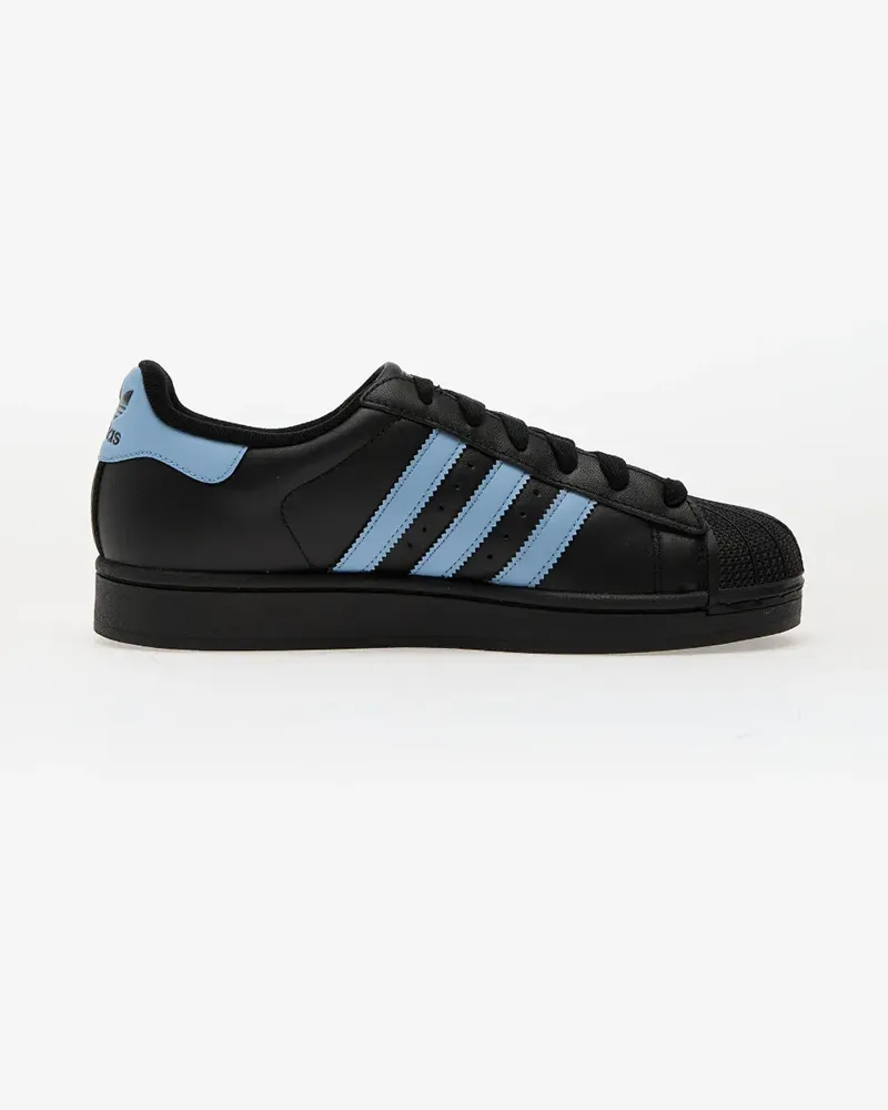 adidas Superstar II leather sneakers - Schwarz Schwarz