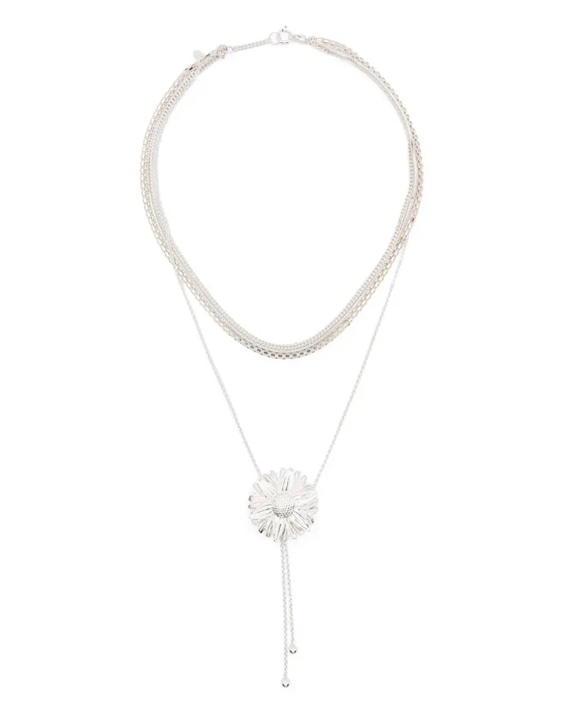 Wouters & Hendrix Daisy layered necklace - Silber Silber