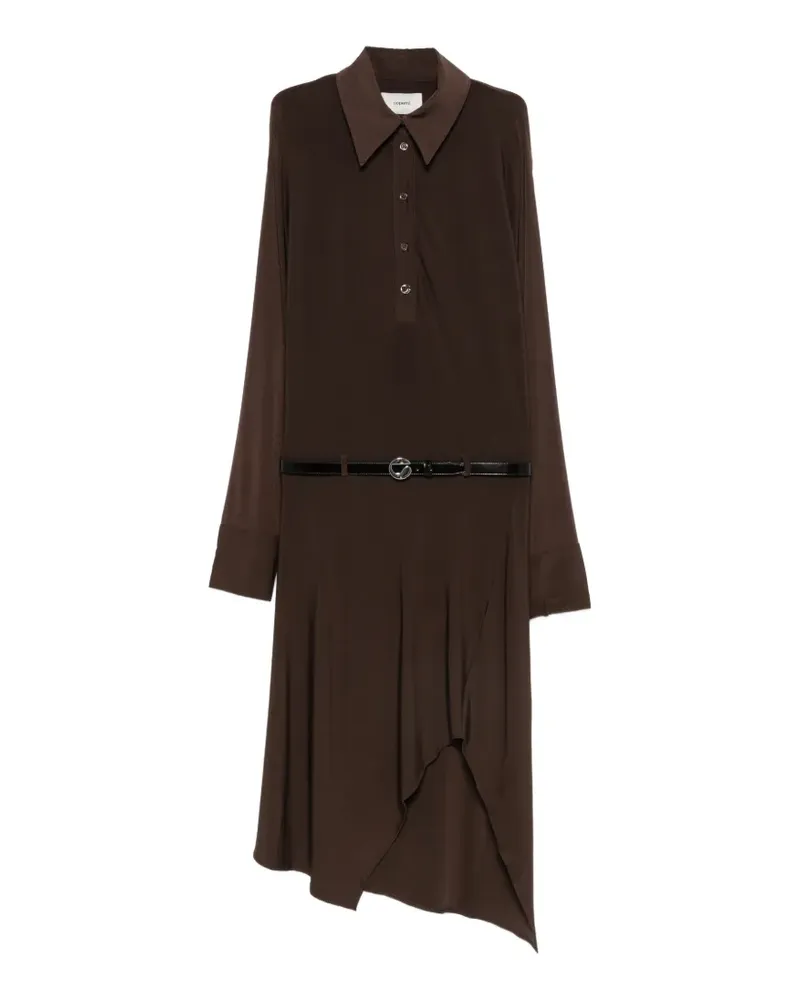 COPERNI shirt midi dress - Braun Braun