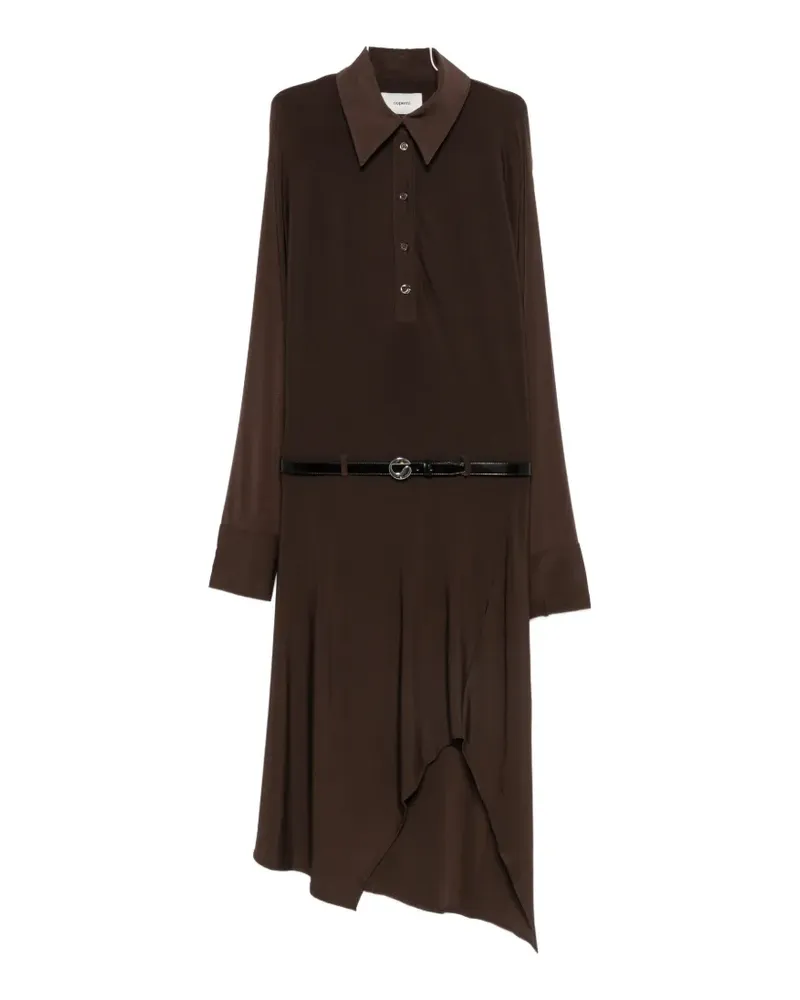 COPERNI shirt midi dress - Braun Braun