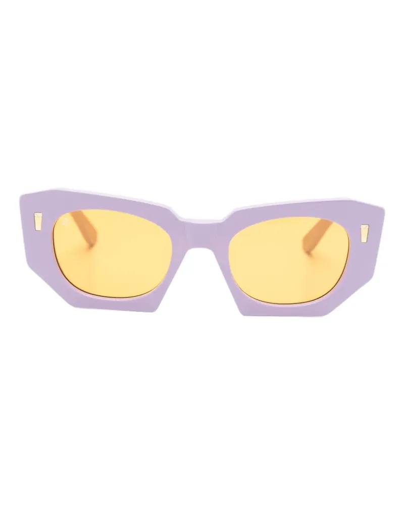 Kyme Kim geometric-frame sunglasses - Violett Violett