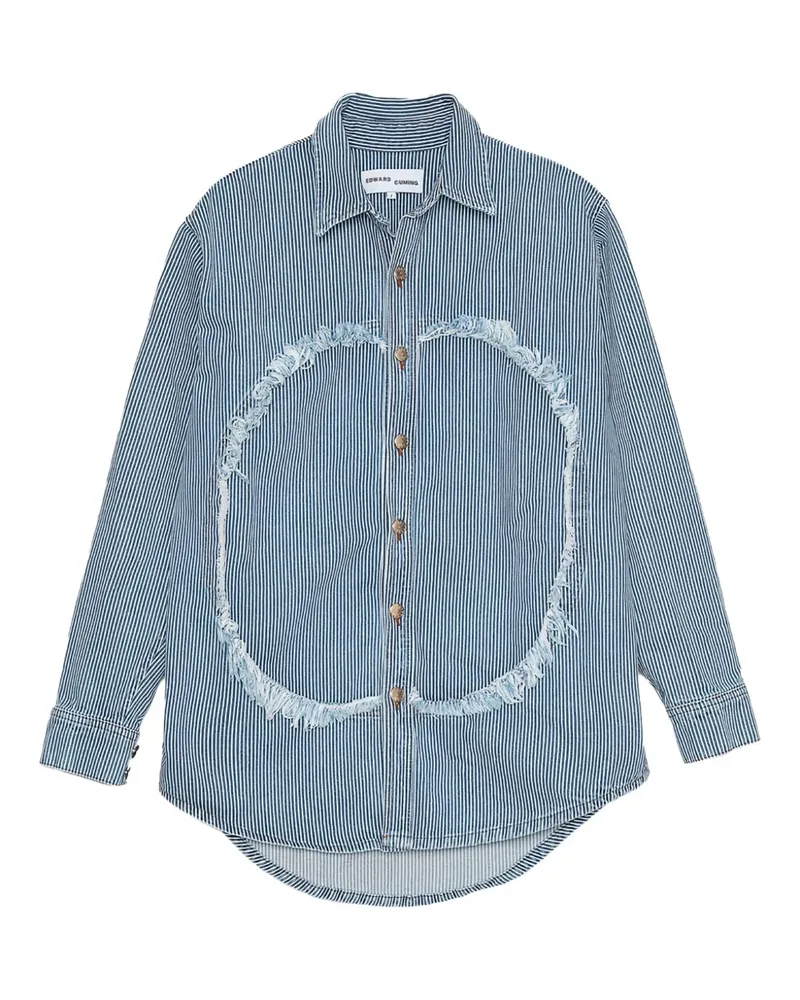 Edward Cuming Circle Hemdjacke - Blau Blau
