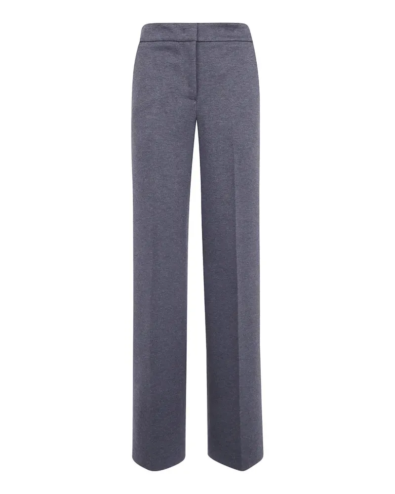 VIA MASINI 80 Gerade Hose mit Bügelfalten - Grau Grau