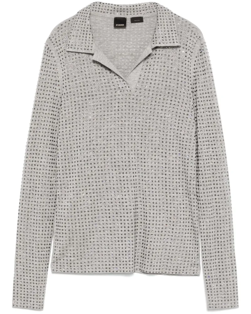 Pinko Kooser Poloshirt - Grau Grau