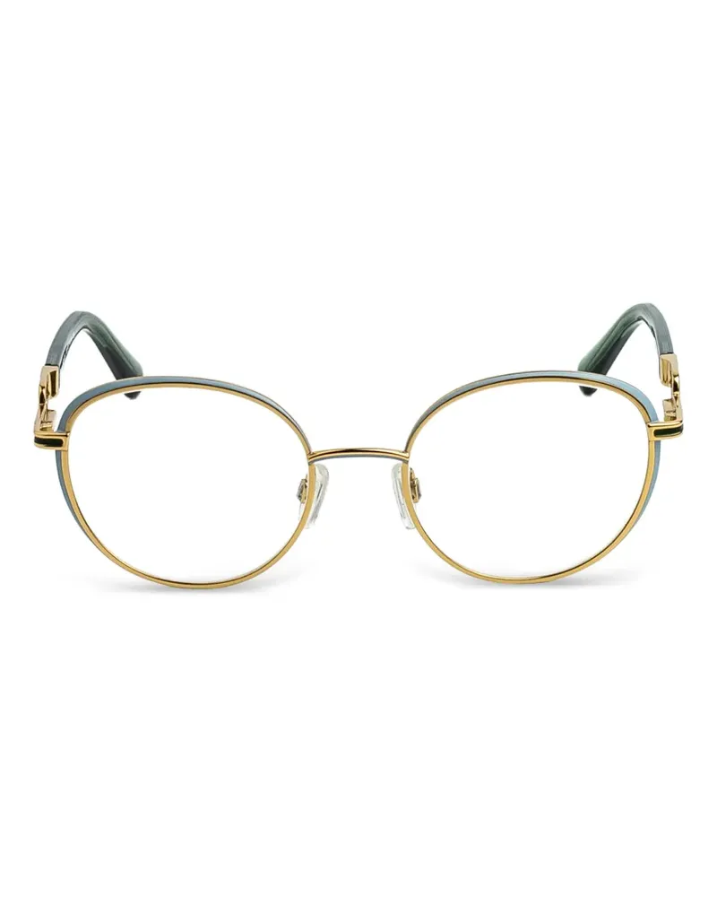 CAZAL 4316 Brille mit rundem Gestell - Gold Gold