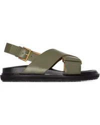 Marni Fussbett' Sandalen Blau