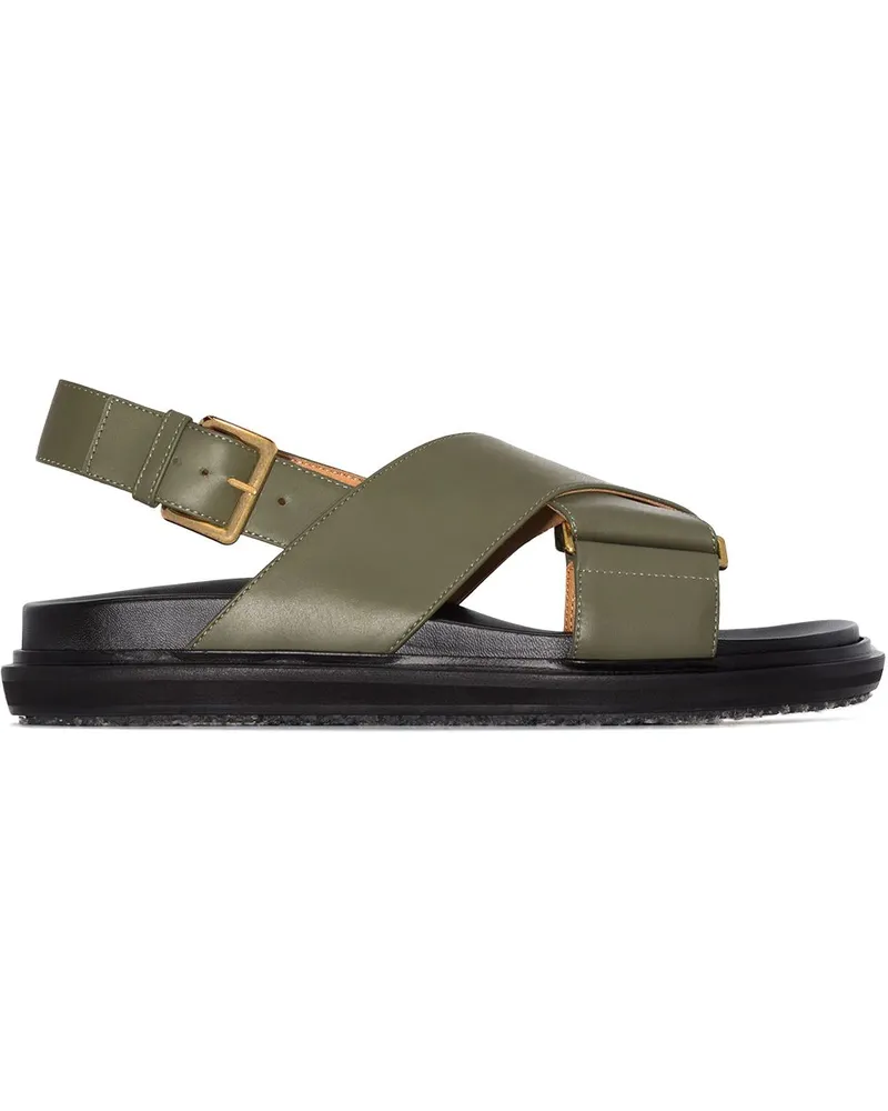Marni Fussbett' Sandalen - Blau Blau