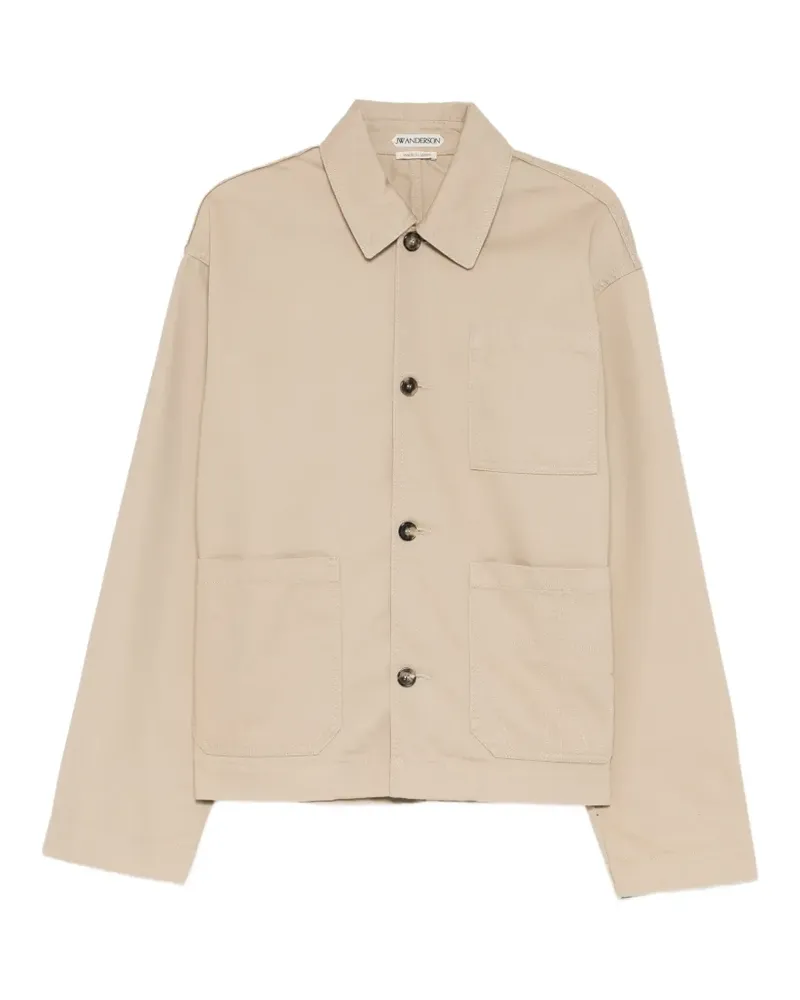 J.W.Anderson Hemdjacke mit Knopfleiste - Nude Nude