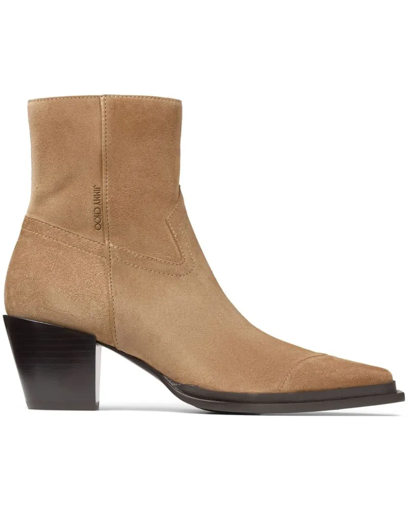 Jimmy Choo Cece Stiefel - Nude Nude