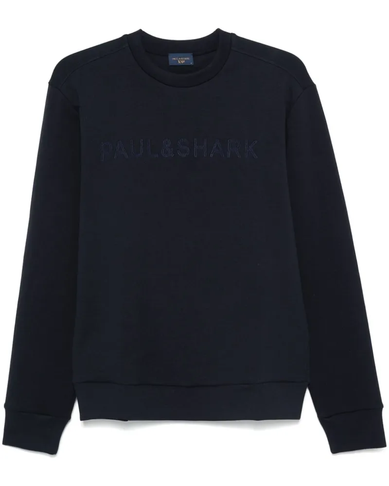 Paul & Shark Save the Sea Pullover - Blau Blau
