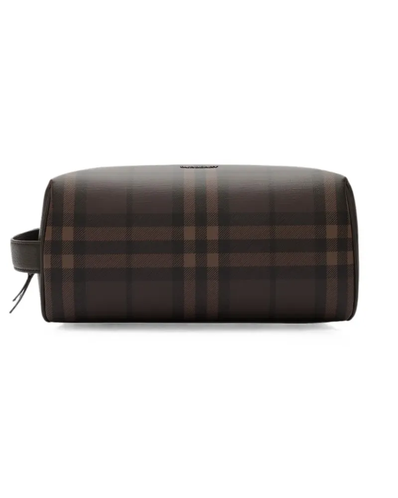 Burberry Check Reisetasche - Braun Braun
