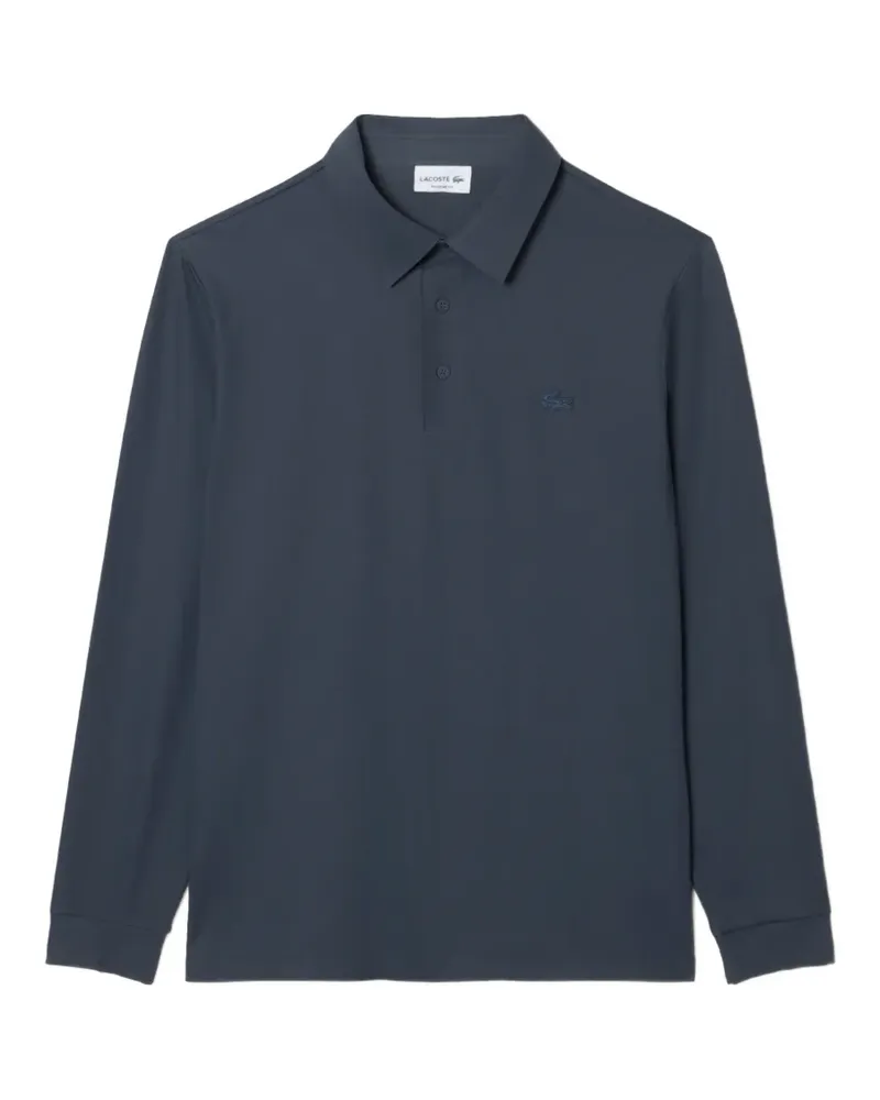 Lacoste Langärmeliges Poloshirt - Grau Grau