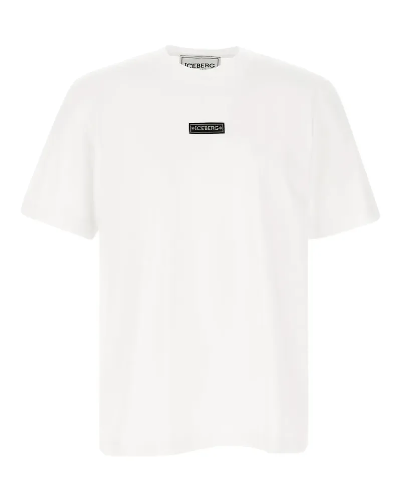 Iceberg T-Shirt mit grafischem Print - Weiß Weiß