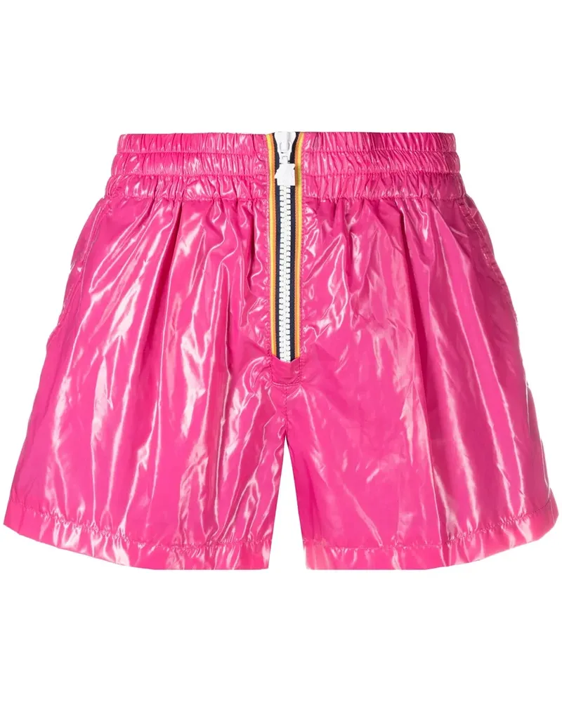 K-Way Mini Shorts - Rosa Rosa