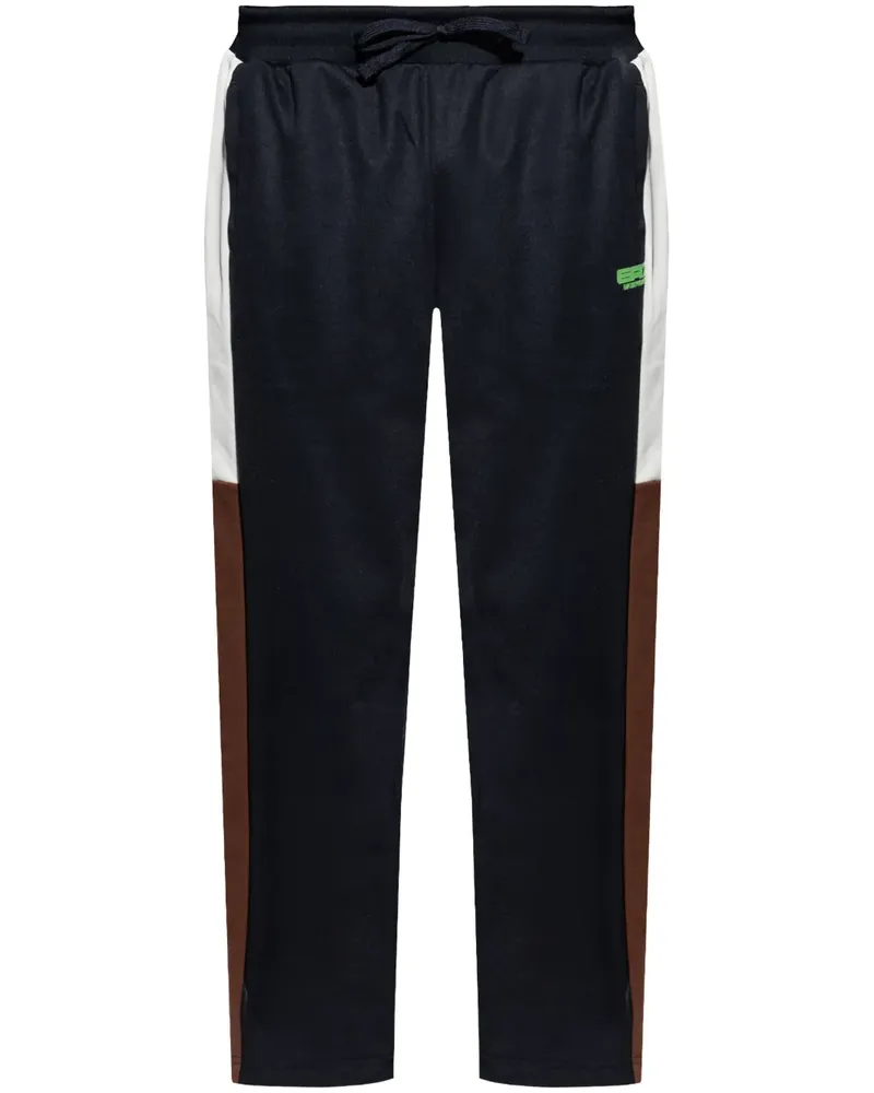 EA7 Jogginghose mit Kontrasteinsätzen - Blau Blau