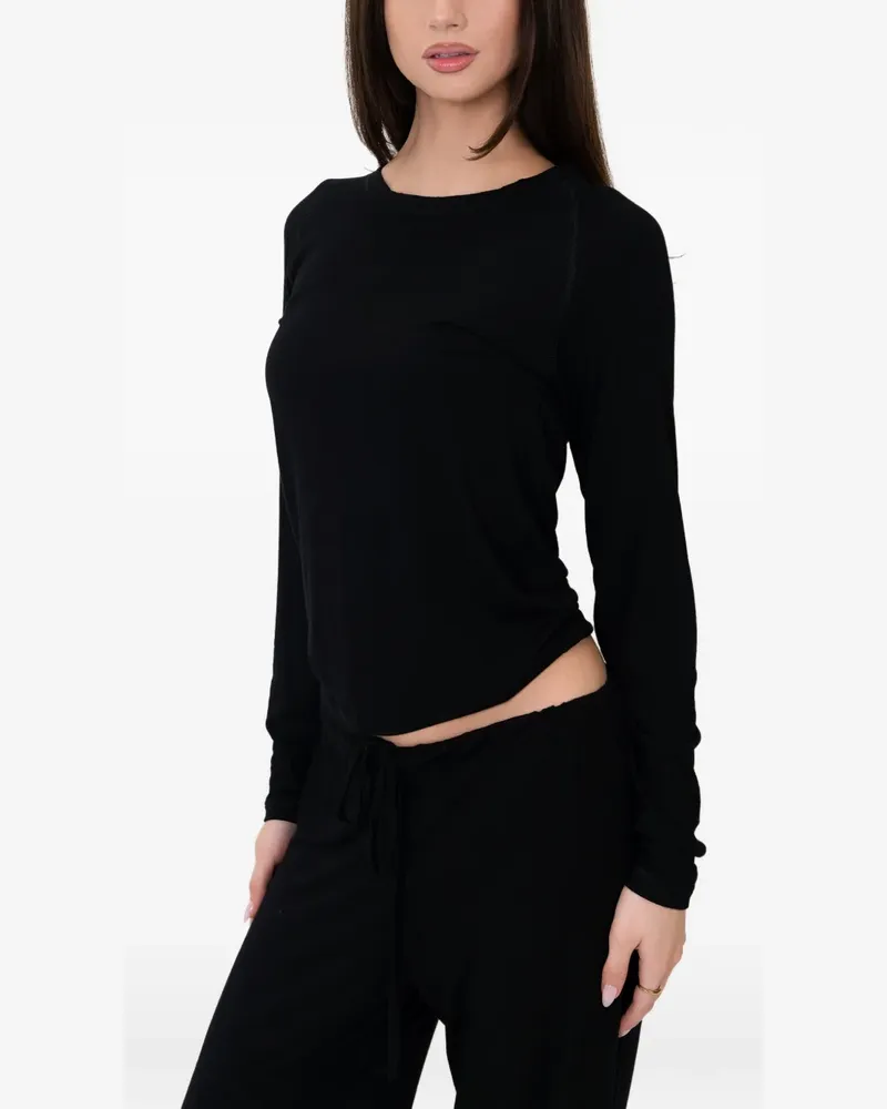 Fear of God The Everyday Langarmshirt - Schwarz Schwarz