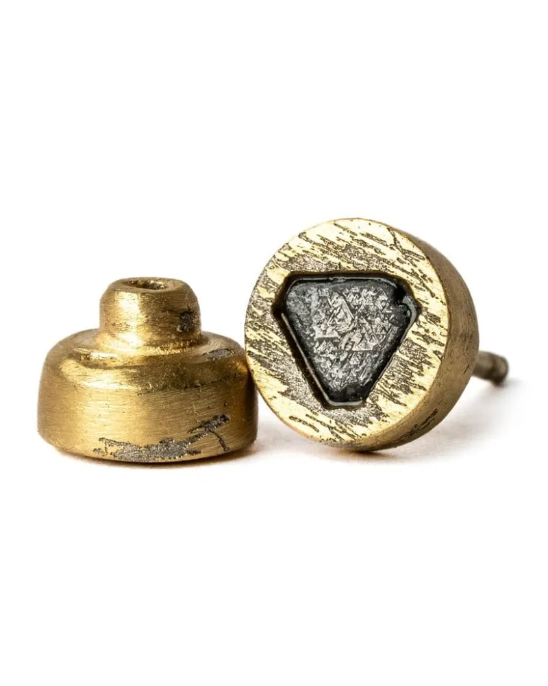Parts Of Four Ohrstecker mit einem kleinen Diamanten - Gold Gold