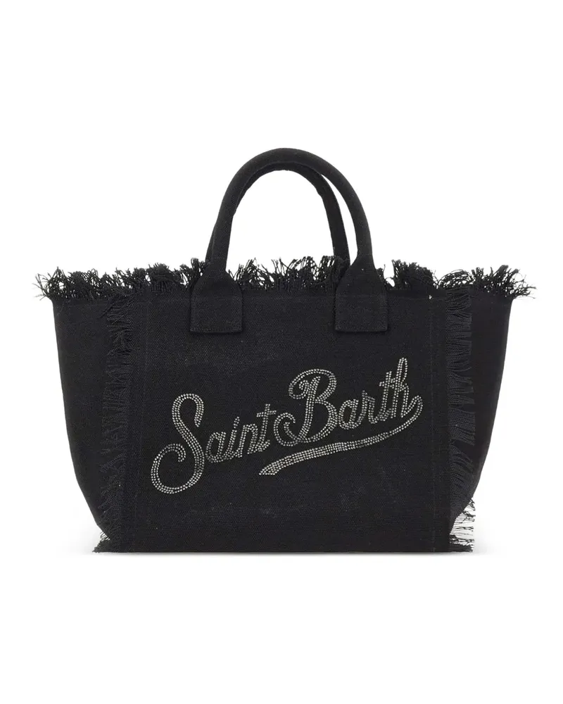 MC2 Saint Barth frayed-trim tote bag - Schwarz Schwarz