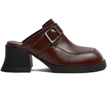 Alanys Mules mit Schnalle - Braun