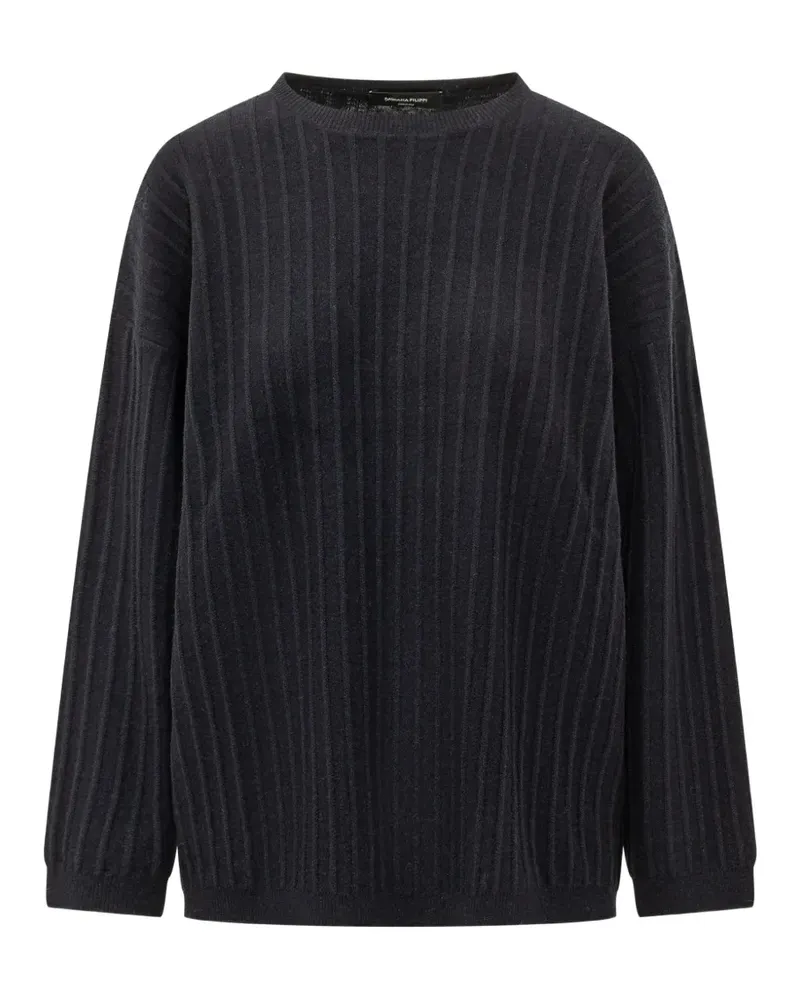 Fabiana Filippi Gestrickter Pullover - Schwarz Schwarz