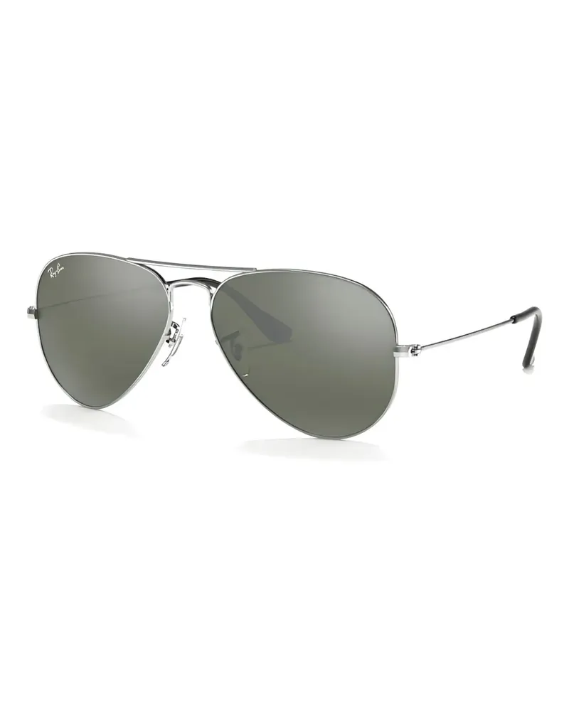 Ray Ban Klassische Pilotenbrille - Silber Silber