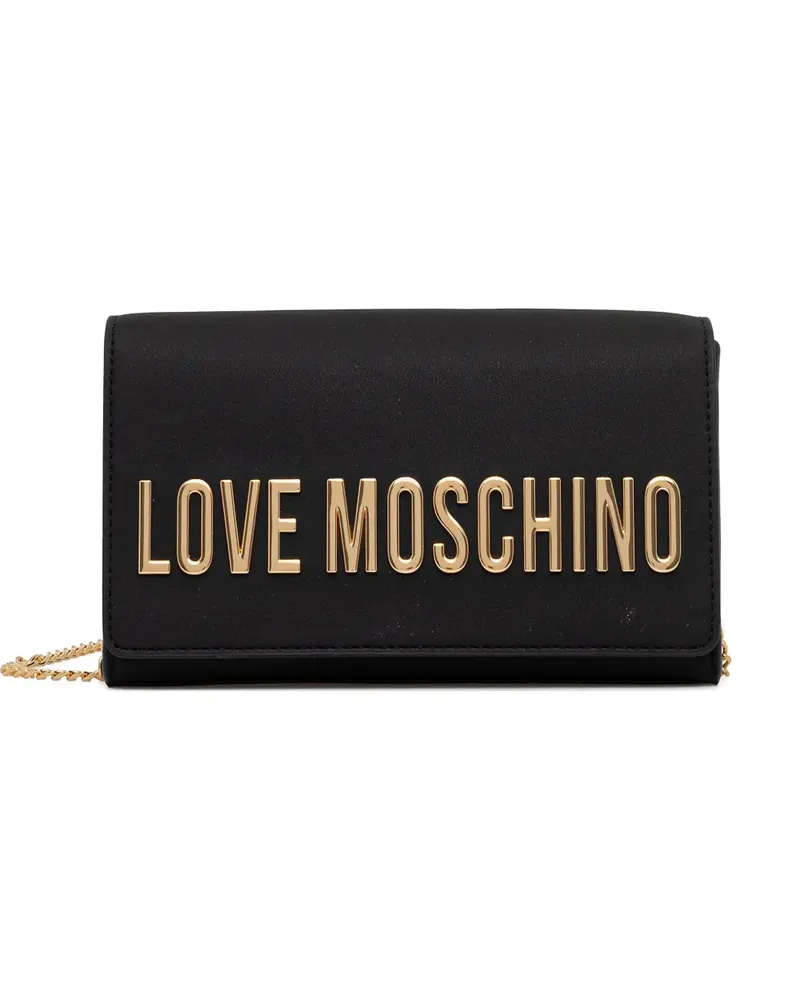 Moschino chain-strap shoulder bag - Schwarz Schwarz
