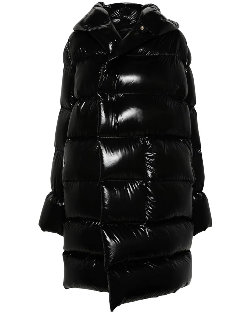 Rick Owens Gefütterte Kapuzenjacke - Schwarz Schwarz